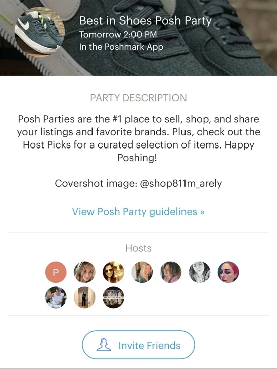 Cohosting Best In Shoes Party. 3/31 12 Pm PST Time. Drop Your Closet Links - Picture 2 of 3